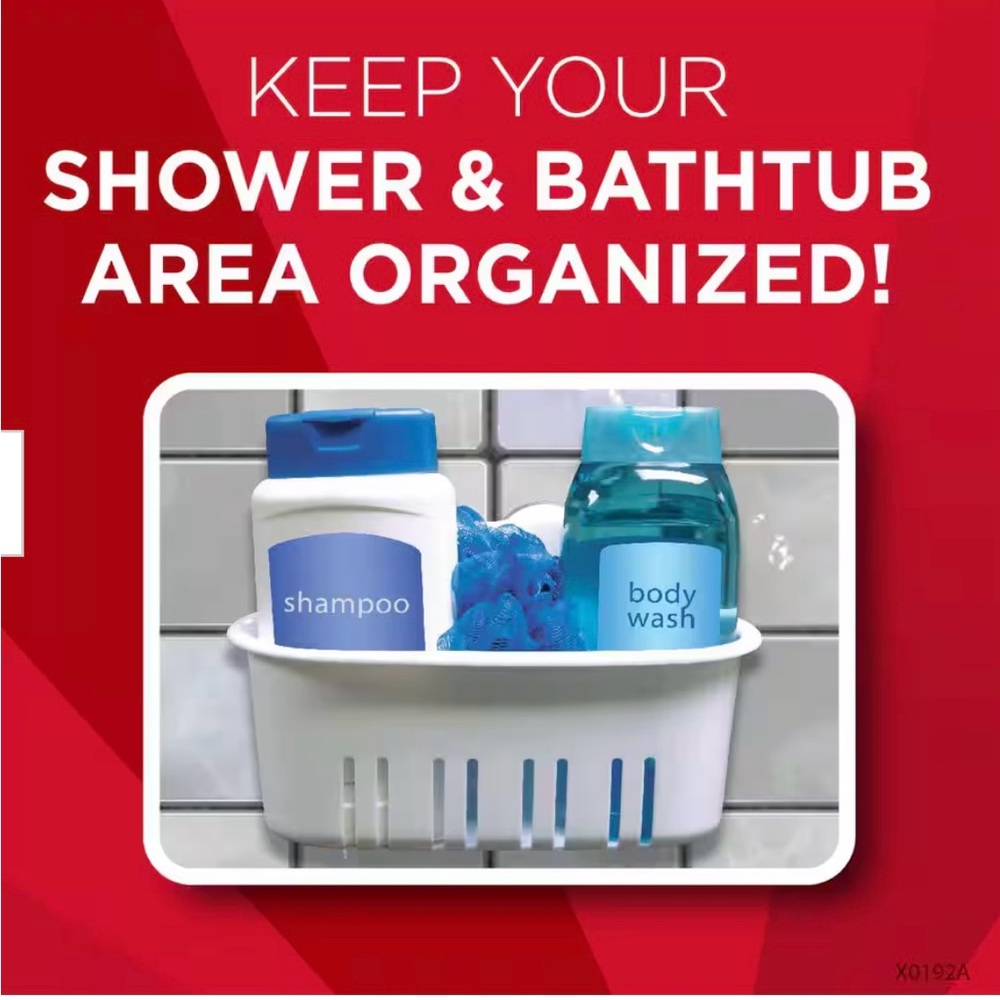 Magic White Shower Basket